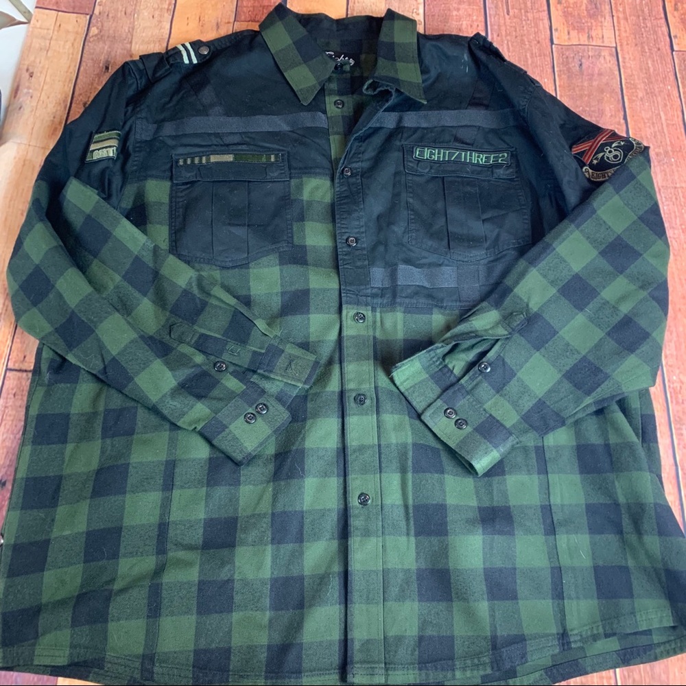 Eight 732 Plaid L/S Shirt